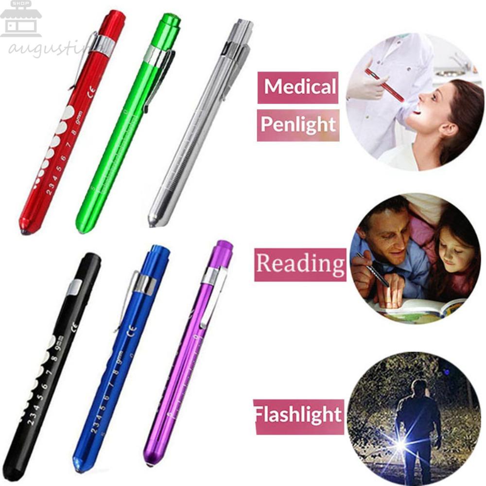 Agustinina Senter Led Departemen Ophthalmology Otolaryngology Led Pen Light Inspeksi Lampu Kerja Lampu Obor Diagnosis Darurat