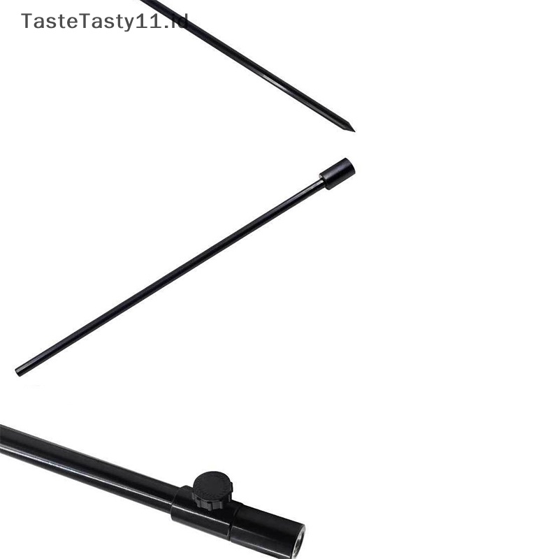 Tastetasty 1pak Carp Fishing Holder Rod Adjustable Size Pancing Pod Holder Hitam.