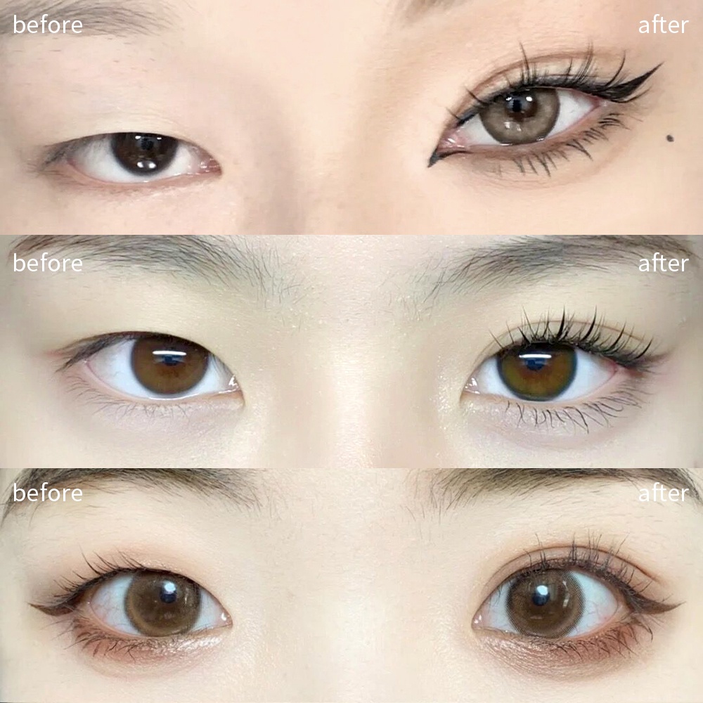 [Fitur] 3 /6 Pcs Tahan Air Tahan Lama Pasta Kelopak Mata Ganda/Matte Slim Double Eyelid Patch/Invisible Traceless Double Eyelid Stickers/Alat Makeup/Perlengkapan Styling