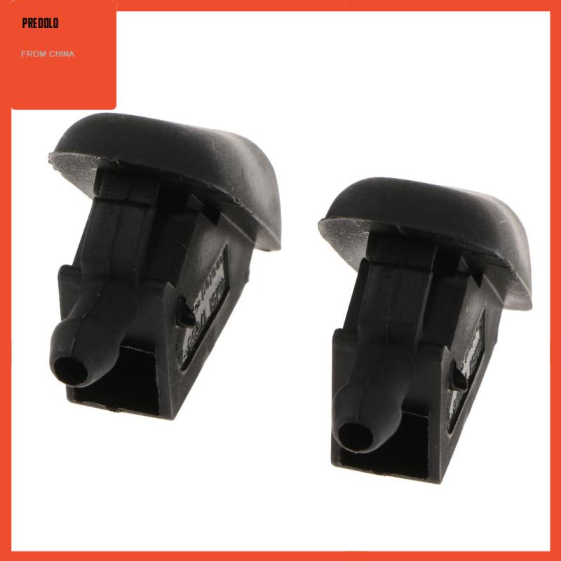 [Predolo] 2pcs Wiper Kaca Depan Semprotan Air Nozzle Jet Washer Untuk Fokus