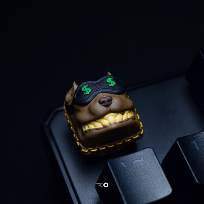 PRDX Dawg Artisan Keycaps Mechanical Keyboard