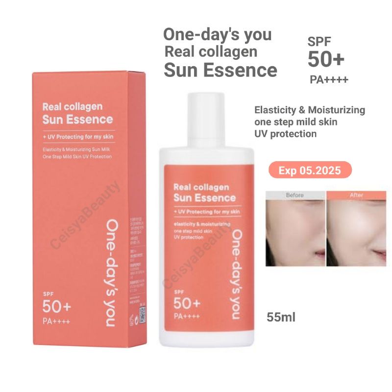 One-day's you Real Collagen Sun Essence 55ml