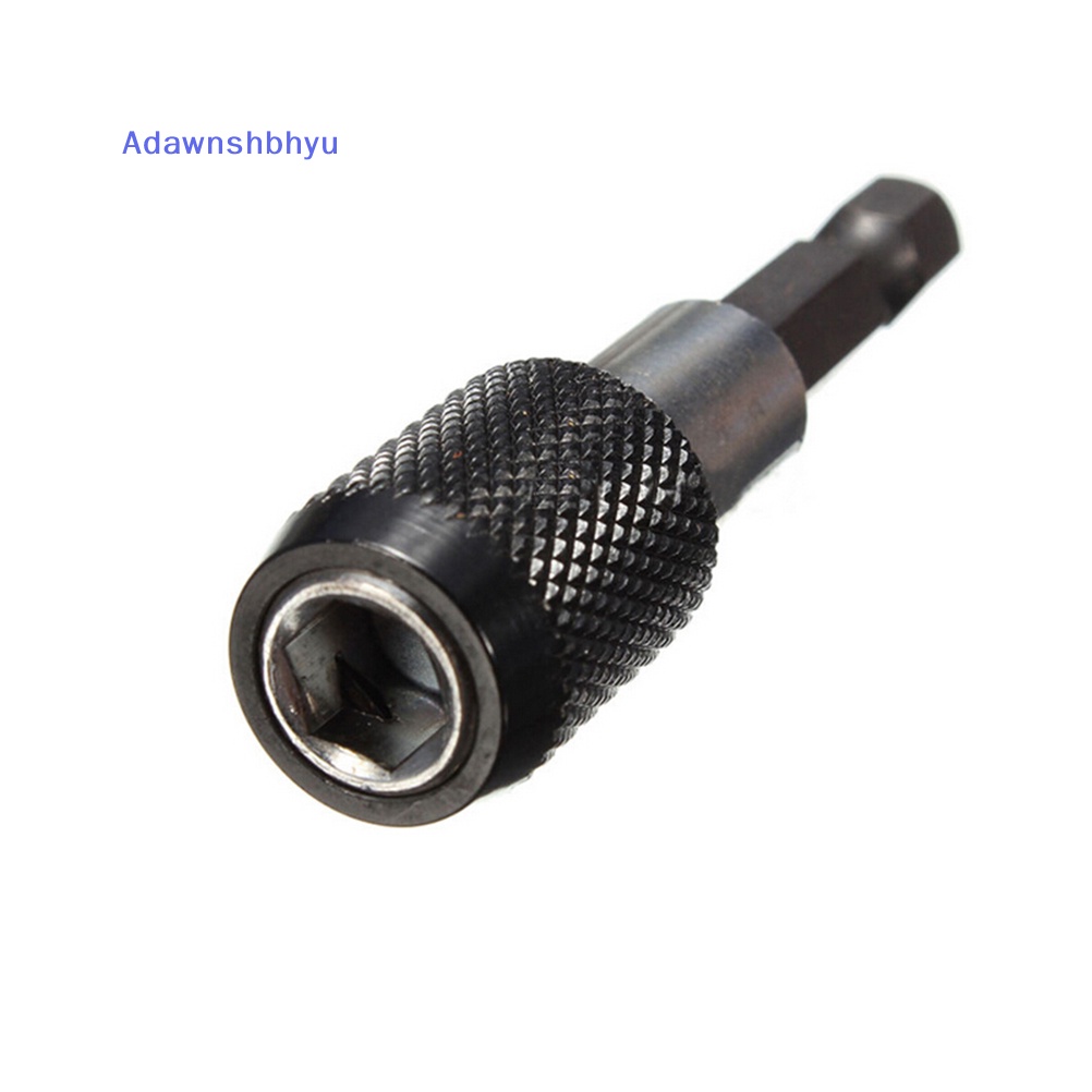 Adhyu 1per4 &quot;60mm Hex Shank Magnetic Quick Release Mata Obeng Drill Holder Tools ID