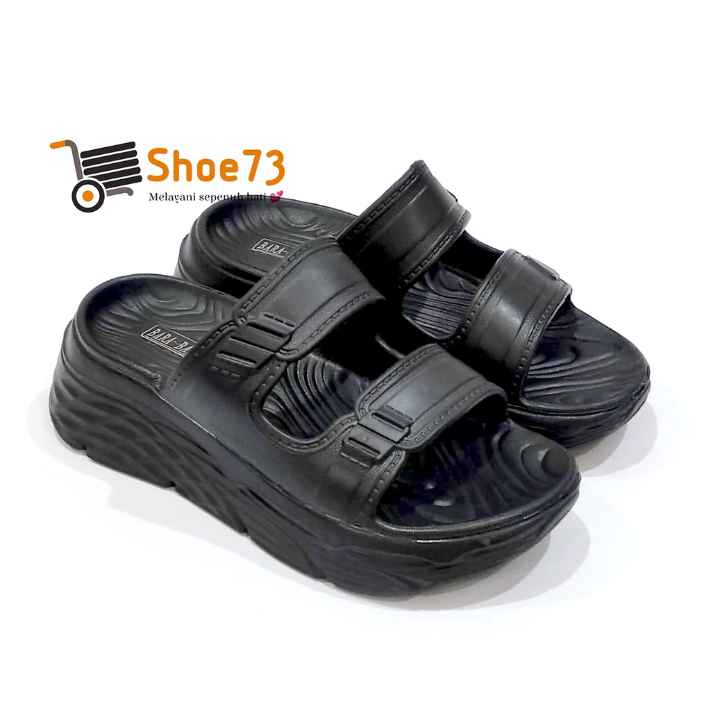 BARA-BARA 8087 - ZHB2 SIZE 37-41 ORIGINAL | Sandal Selop Jelly Tinggi Wanita | Sendal Kokop Cewek Impor