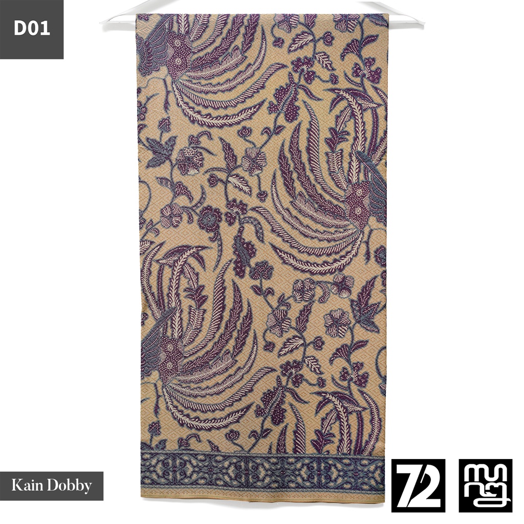 BAHAN BATIK PREMIUM Dobby Dobi Dobbi Motif Phoenix Warna Cream 723645 Cap 72 Jarik Jarit Samping Kebat Panjang Batik Dobby Modern Premium Bahan Seragam Batik Pernikahan Kantor Keluarga Murah Kamen Jadi Batik Bali Lembaran