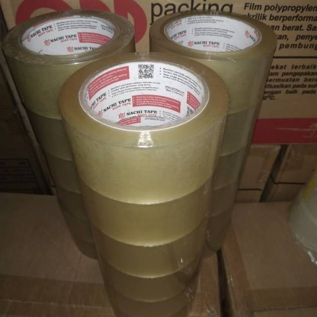 

Lakban Bening Transparan Nachi Opp Packing Tape 48 mm x 100 yard