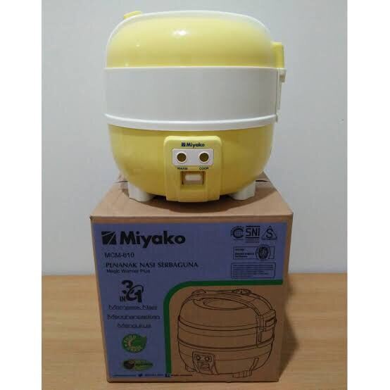 Magic com 1 Liter Penanak Nasi 3 In 1 Miyako / Magic Jar Mini / Rice Cooker Awet