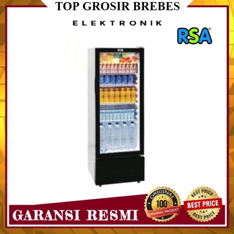 LEMARI ES KACA RSA AGATE 240 SHOWCASE RSA AGATE-240