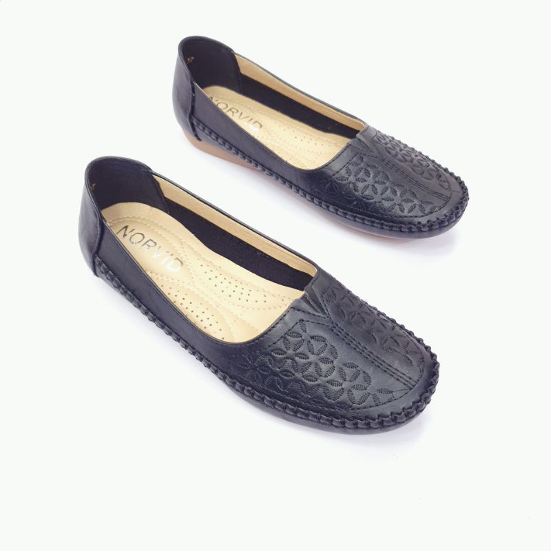 Norvid Sepatu Wanita Slip On Ringan BR 004