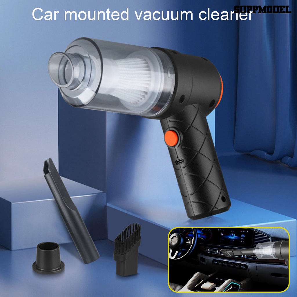 [SM Otomatis] Vacuum Cleaner Mobil Portable 200mAh 120W Hisap Kuat Pembersih Mini USB Cordless Penyedot Debu Buster Perlengkapan Rumah Tangga