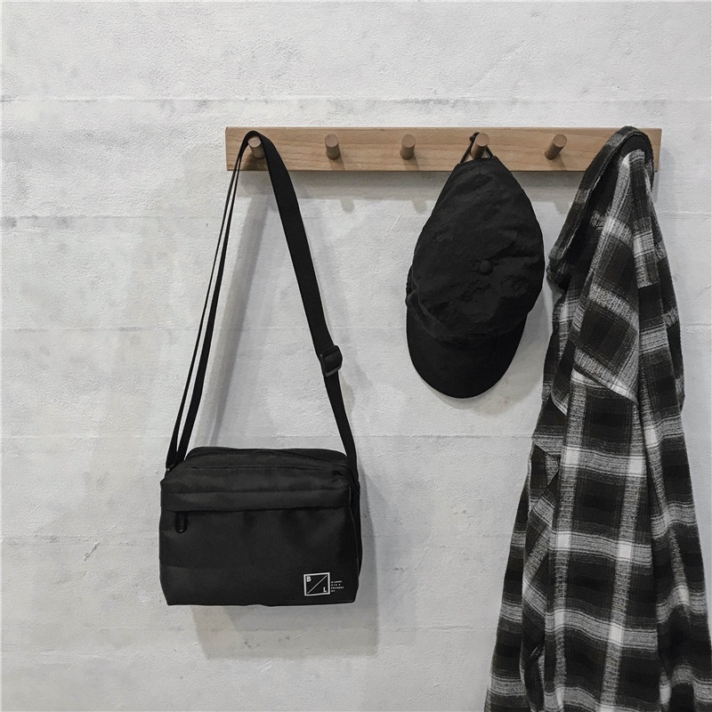 Tas Bahu Cross-body One Shoulder Pria Trendi Kasual