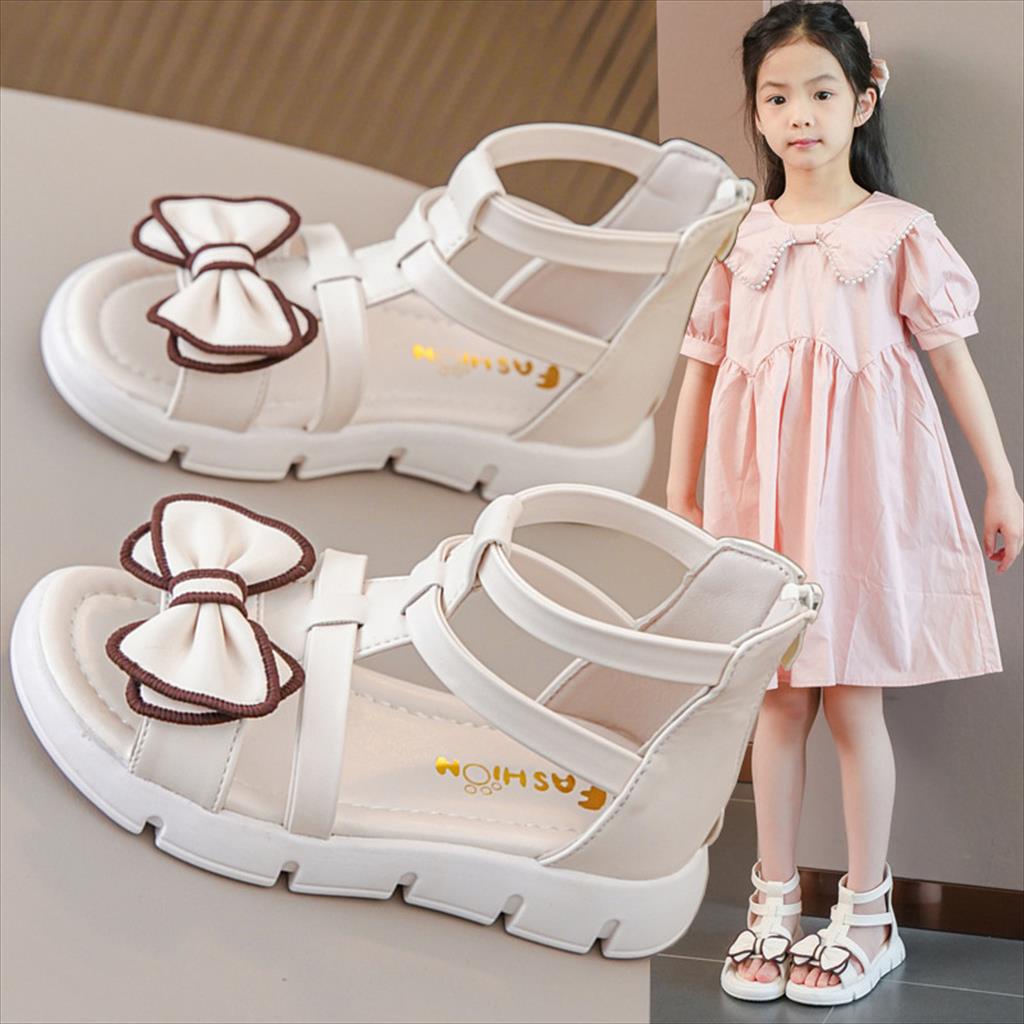 Juragan Junior [COD] Sandal BEBERI  Anak Perempuan Import Size 27-37 Usia 2-10 Tahun