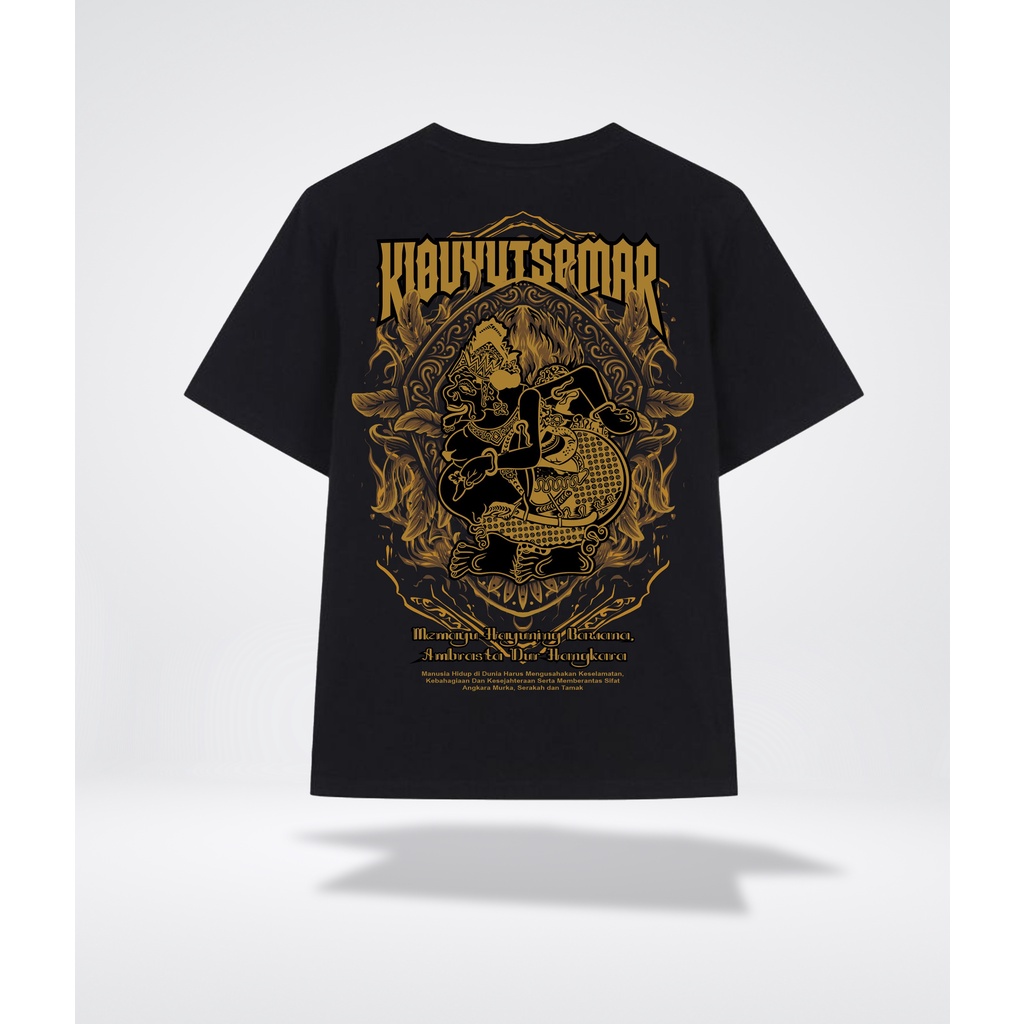 Kaos Kibuyut Semar Jumbo Pria Dewasa S M L XL 2XL T-shirt Wanita 3XL 4XL 5XL Baju Jawa Wayang Indone