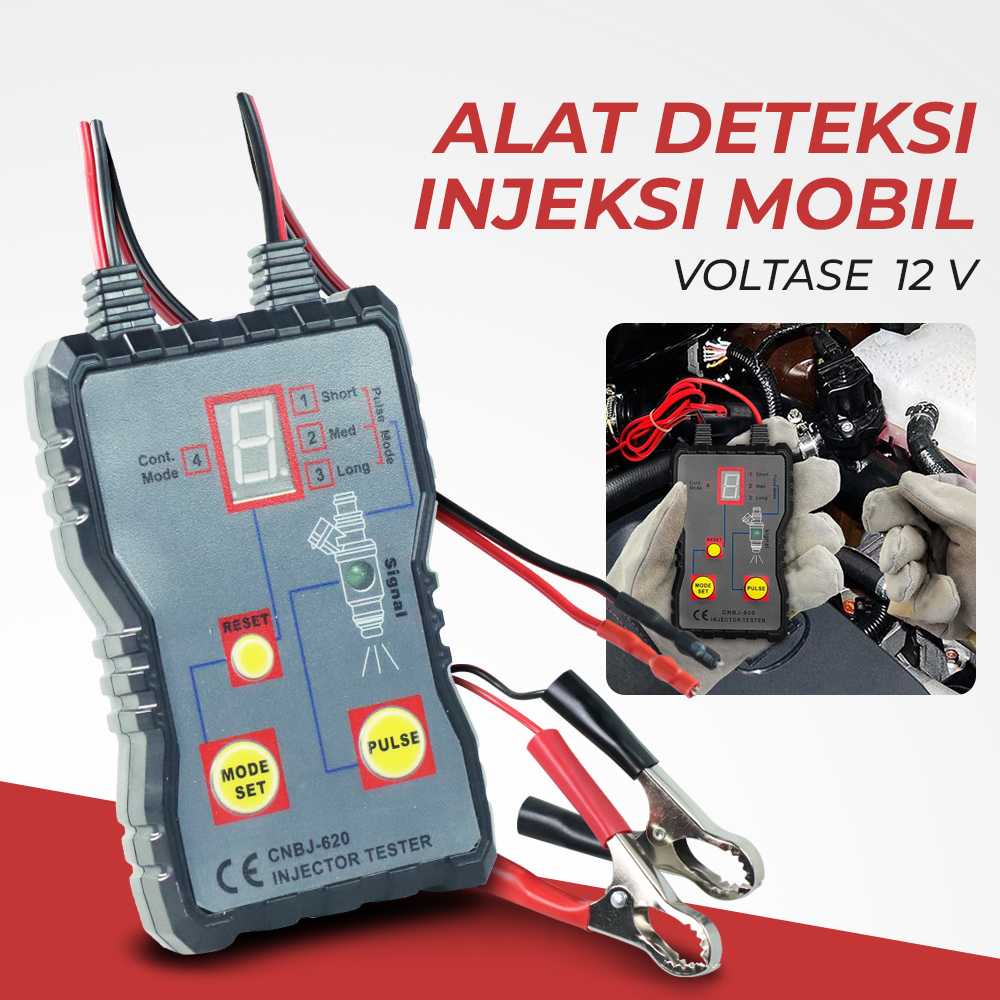 Alat Perbaikan Injeksi Mobil Motor Injector Cleaning Tester - CNBJ-620