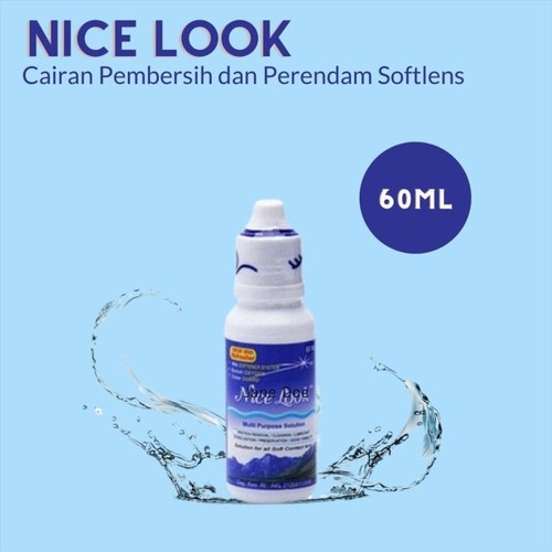 AIR PENCUCI SOFTLENS NICELOOK 60ML