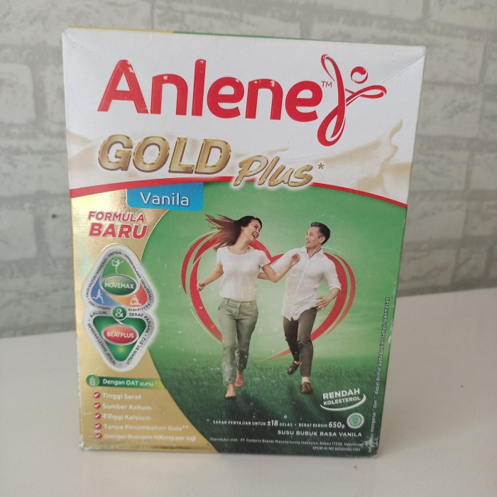 

Promo Terjangkau ~ anlene gold plus vanila 650gr