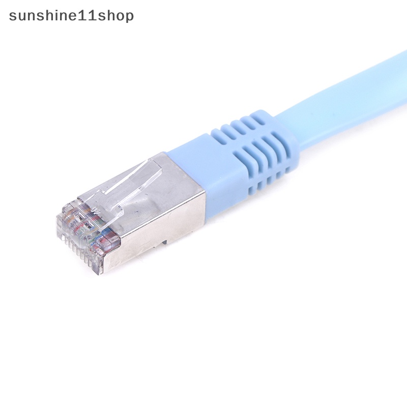 Sho 1.8M USB To RJ45 USB To RS232 Serial To RJ45 CAT5 Console Adapter Kabel Cord N