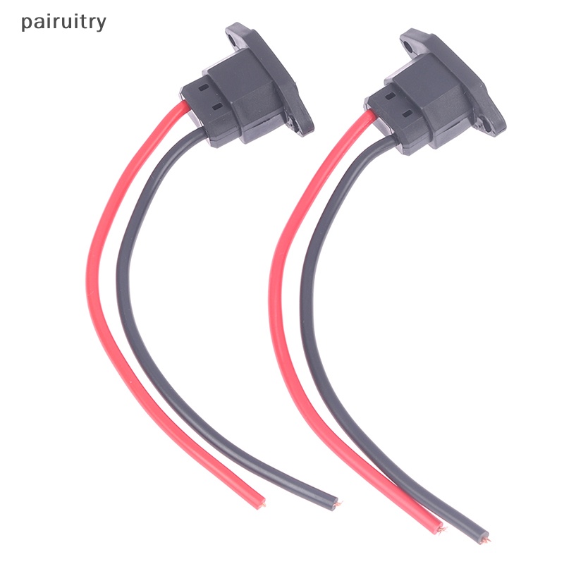 Prt High Quality Port Charger Sepeda Skuter Listrik2/ 3Pin Plug Connector Jack Socket Aman Dan Tahan Lama PRT