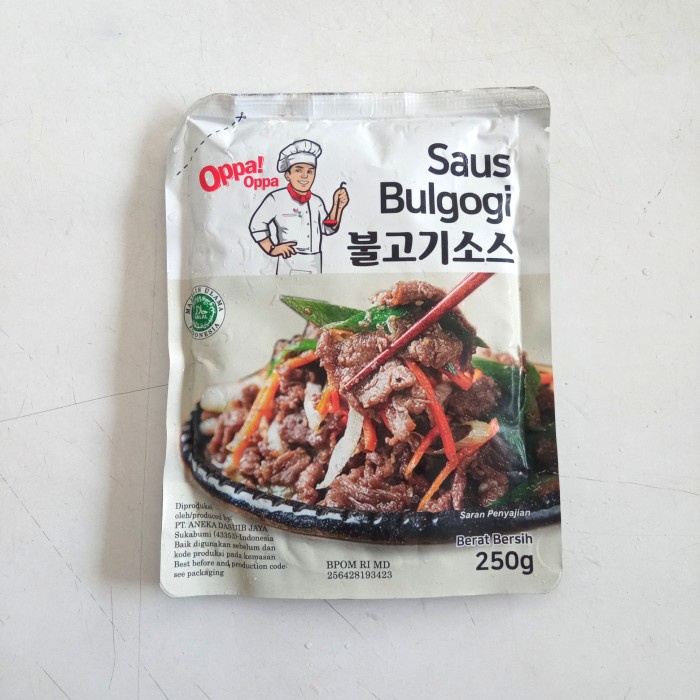 

OPPA SAUS BULGOGI 250 GR KOREAN