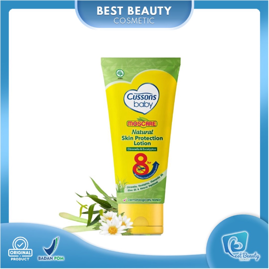 ★ BB ★ Cussons Baby Lotion Moscare Skin Protection 50gr - 100gr | Baby Moscare Lotion - Citronel - Losion Bayi Anti Nyamuk