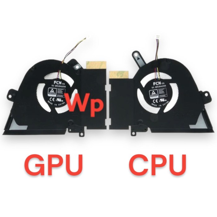 Cooling Fan Kipas Asus TUF Gaming Dash F15 FX516 FX516P FX516PM