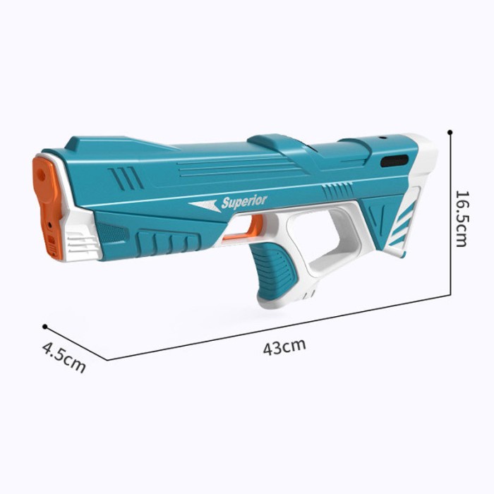 Mainan Anak Pistol Tembakan Air Elektrik Otomatis - Water Gun Elektrik