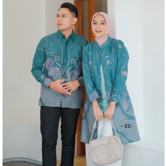 Batik couple pasangan modern premium | Batik couple pria dan wanita premium | Batik couple pasangan 