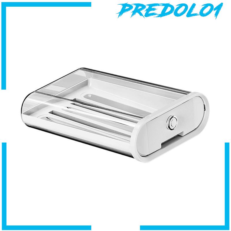[Predolo1] Wadah Penyimpanan Telur Egg Tray Tempat Telur Dengan Tutup Untuk Rak Pantry Cabinet
