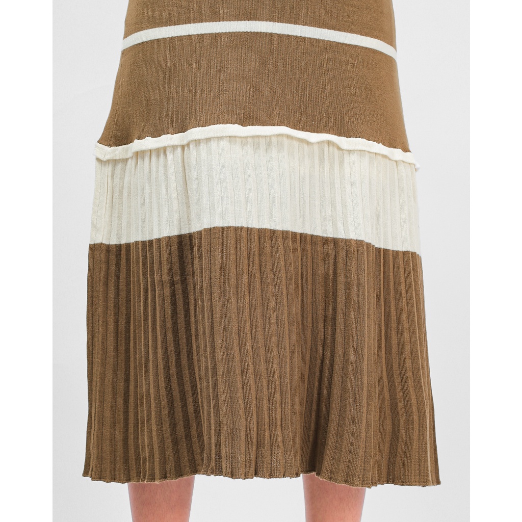 Joy Knit Dress Camel