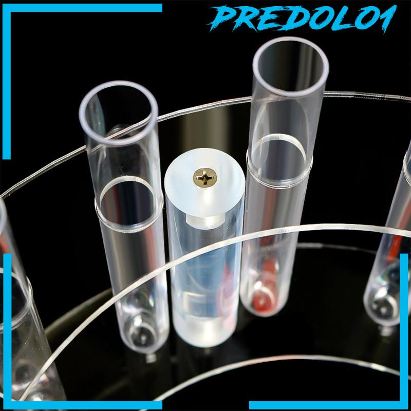 [Predolo1] Vas Tabung Reaksi Transparan Holder Tanaman Untuk Taman Kamar Tidur Indoor