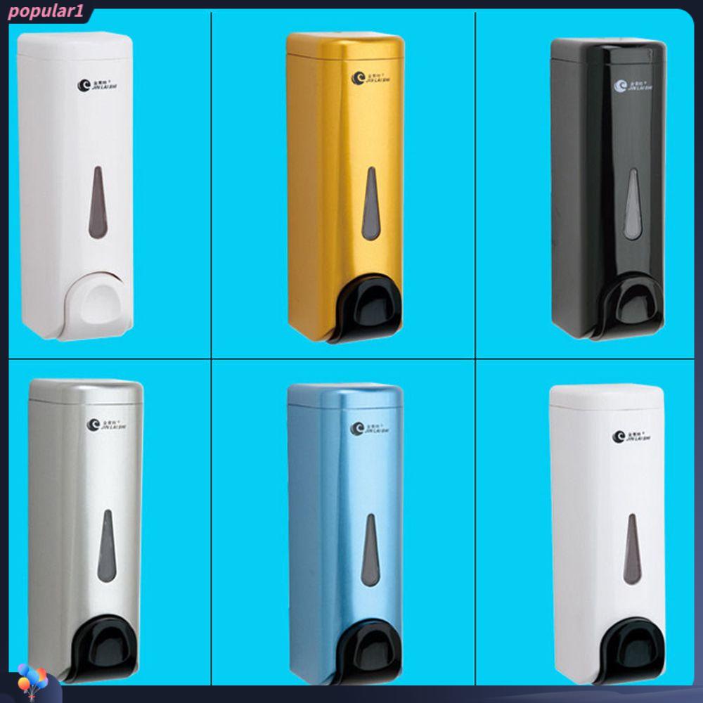 Populer 1/2PCS 500ml Dispenser Sabun Home &amp; Living Perlengkapan Kamar Mandi Pembersih Rumah Tangga Yang Dipasang Di Dinding Wadah Cairan