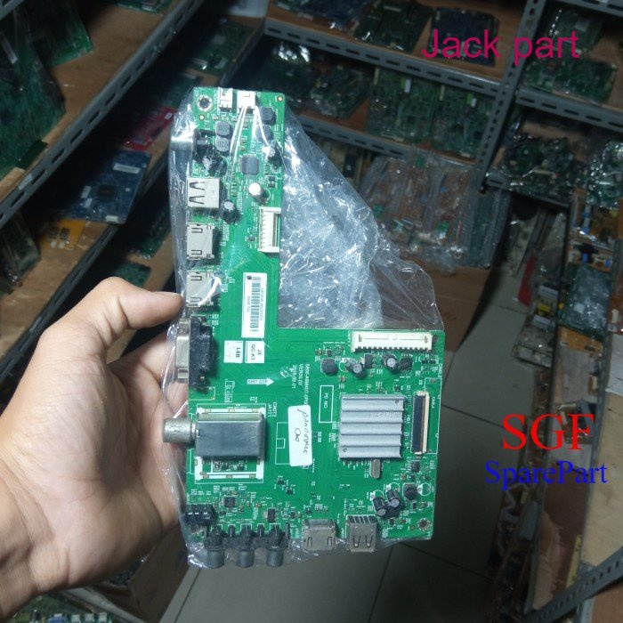 MB PANASONIC TH-49F306G MAINBOARD MODUL TV LED