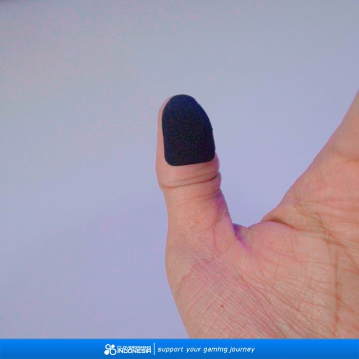 CLV Finger Pad Sarung Jempol Tempel Finger Sleeve Mobile ML PUBG CODM