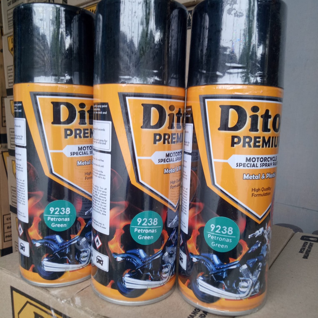 Pilox Pilok Diton premium Petronas Green 9238 400cc HIJAU PETRONAS