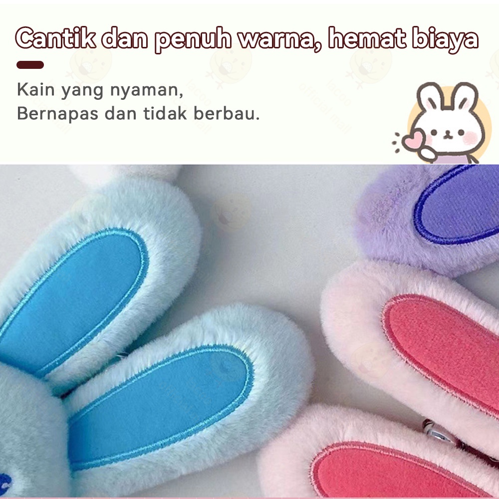 Lacoo Mainan boneka kelinci telinga panjang lucu Boneka rabbit doll bunny 30cm