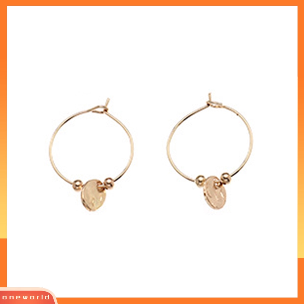 [WOD] 6pasang Wanita Hadiah Perhiasan Ramah Kulit Bahan Alloy Anting Bentuk Kerang Mutiara Untuk Pesta