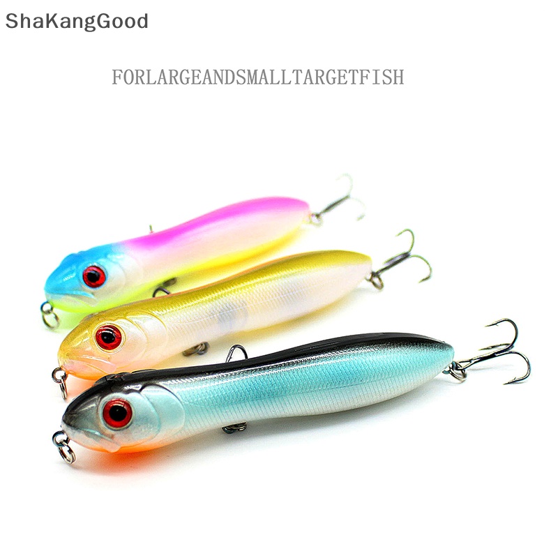 Skid 10CM15.6g Snake Head lure Pensil lure casg Panjang Memancing Untuk Bass Pike lure Permukaan Gila darter Suara Keras SKK