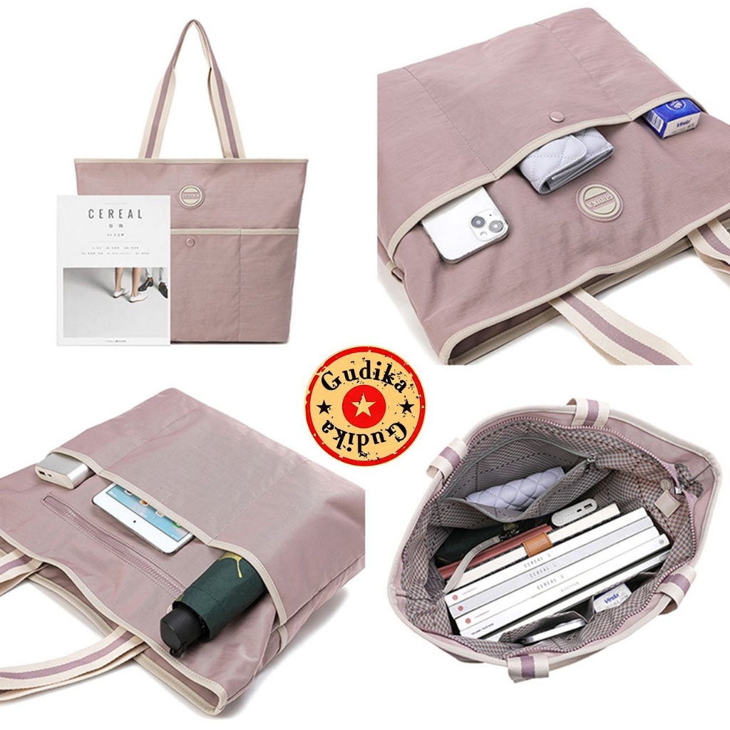 GUDIKA Shoping Bag 311 Tas Wanita Casual Tote Bag Shoulder Bag Tas Bahu Wanita Kekinian Terbaru Waterproof &amp;anti Air