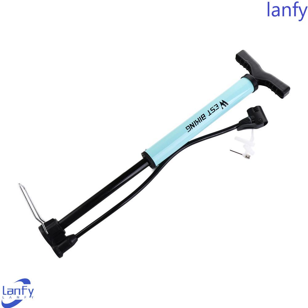 Lanfy Pompa Sepeda Mini Tahan Lama 120PSI Mini Multi-Fungsi Aksesoris Sepeda Pompa Bersepeda