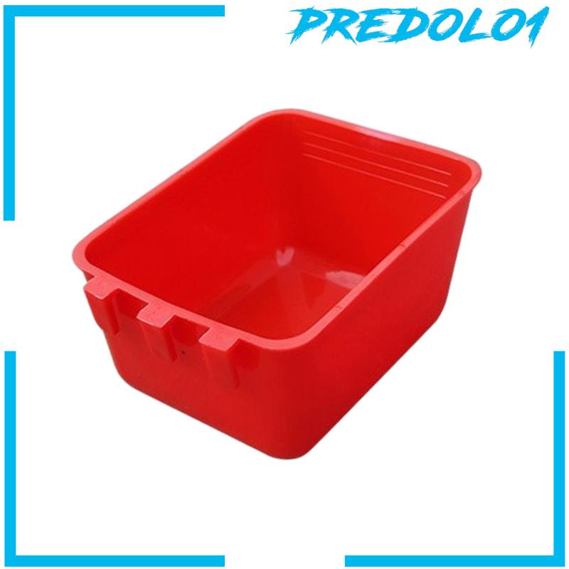 [Predolo1] 10pcs Mangkuk Pengumpan Sangkar Burung Bak Mandi Burung Untuk Burung Puyuh Burung Macaw