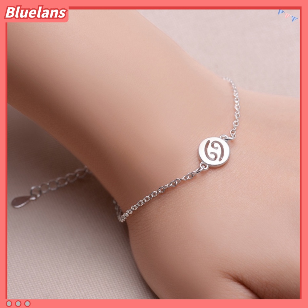 [BLS] 12stelasi Gelang Fashion Wanita Perhiasan Cuff Zodiak Sign Khusus Bangle