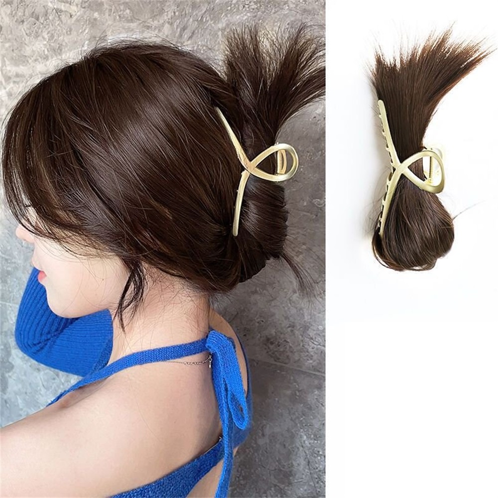 Sanggul Berantakan Dengan Hiu Ini Hair Clip Bun Wig Untuk Wanita Rambut Ponytails Extension Aksesoris Rambut Dengan Mudah Menambah Volume Pada Rambut Anda Dengan Ini