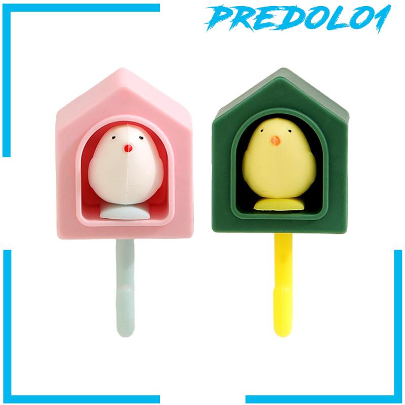 [Predolo1] Kait Dinding Lucu Kartun Coat Hook Tempel Dinding Untuk Tas Ransel Shower Handuk Dompet