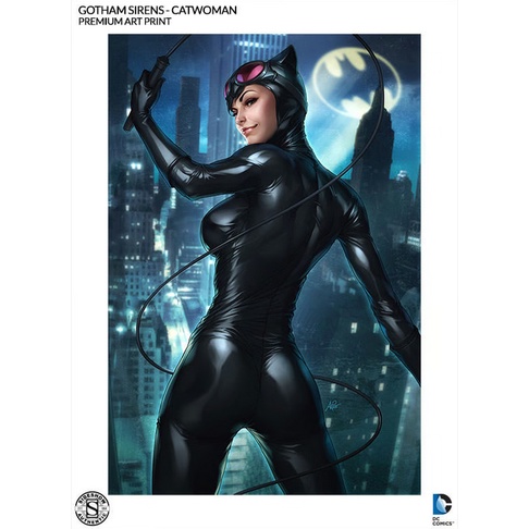 Sideshow Art Print Catwoman By Stanley "Artgerm" Lau