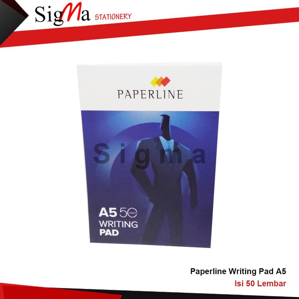 

Notebook / Notepad PAPERLINE WRITING PAD A5 isi 50 LEMBAR (Pcs)