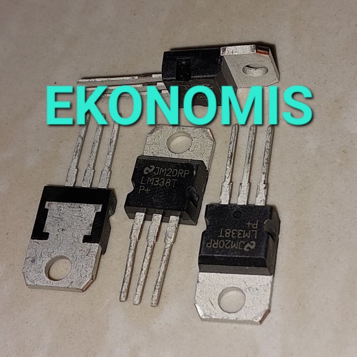 LM338T LM338 338T 5A Positive Voltage Regulator 1,25V-35V To-220 - Ekonomis