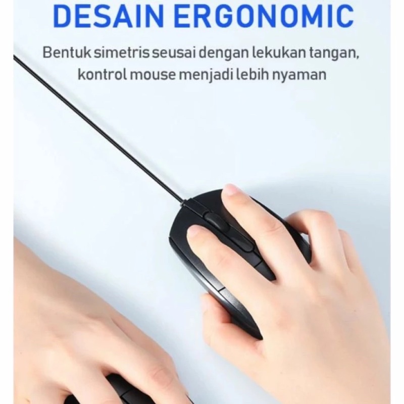 Mouse Usb ROBOT Wired Mouse 1200DPI Usb Hight Speed Transmission Mouse Komputer dan laptop (M-120).