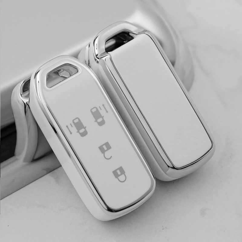 Tpu Case Kunci Mobil Cover Remote Shell Fob Keychain Untuk Honda New Nbox N-One Custom JF3/JF4 N-BOX JF1/JF2 N-BOX+ Plus N Wagon