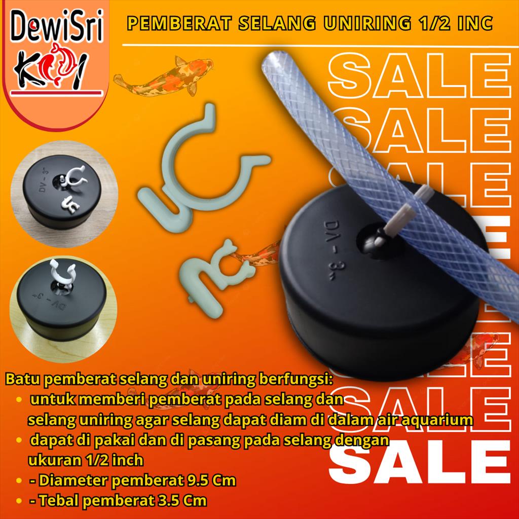 RK Pemberat selang /tenggelam batu pemberat selang uniring 1/2 incpemberat tenggelam
