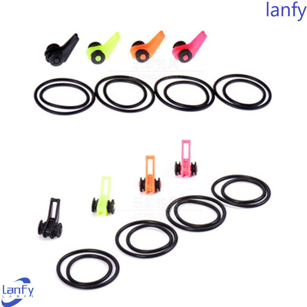 Lanfy Fishhook Keeper Aksesoris Pancing Praktis Pengaman Warna Campur Tempat Umpan